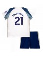 Billige Tottenham Hotspur Dejan Kulusevski #21 Hjemmedraktsett Barn 2025-26 Kortermet (+ Korte bukser)